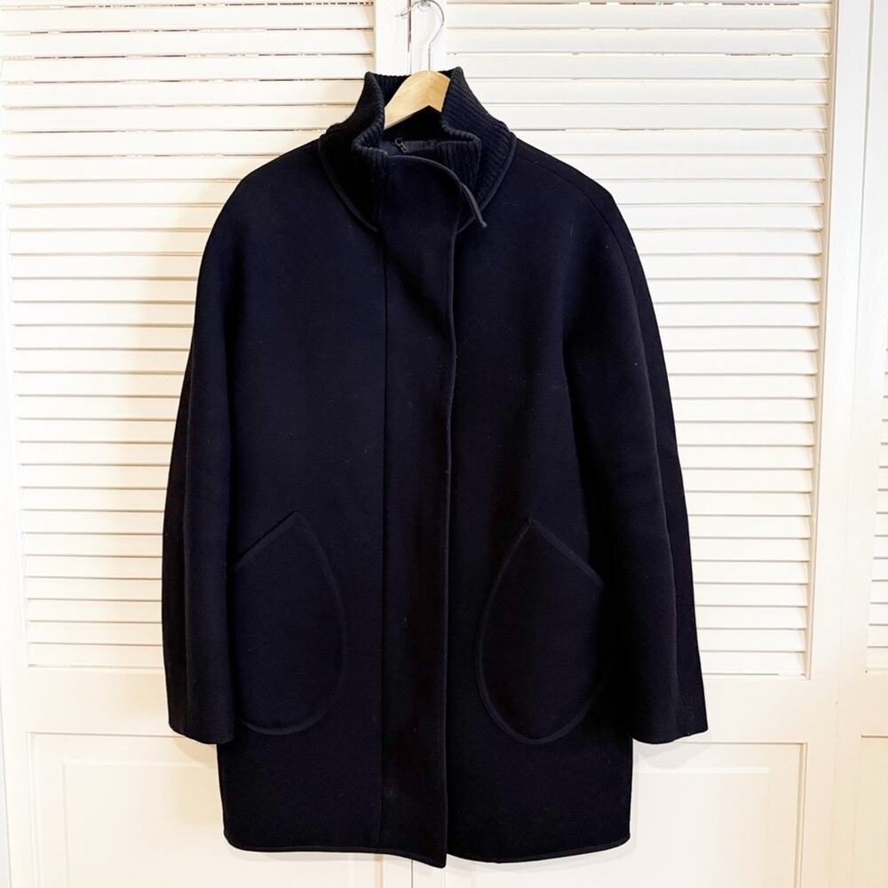 J.Crew Stadium Doublecloth Coat